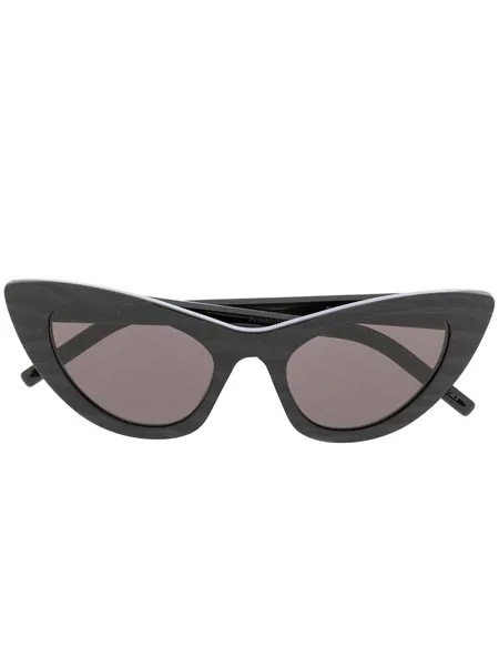 Saint Laurent Eyewear солнцезащитные очки в оправе 'кошачий глаз'