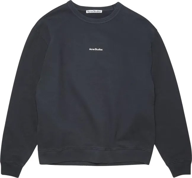 Толстовка Acne Studios Stamp Logo Sweatshirt 'Black', черный