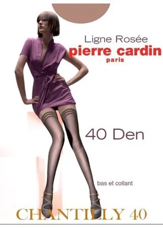 Чулки Pierre Cardin Chantilly, 40 den, размер II-S, visone (бежевый)
