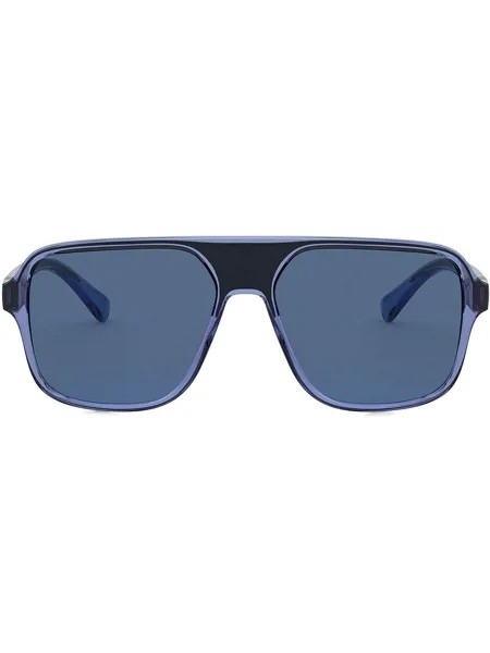Dolce & Gabbana Eyewear солнцезащитные очки-авиаторы Step Injection