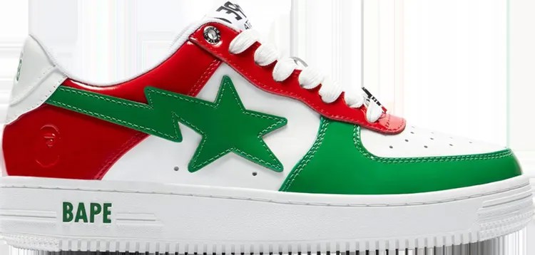 Кроссовки Wmns Bapesta M1 Italy, зеленый