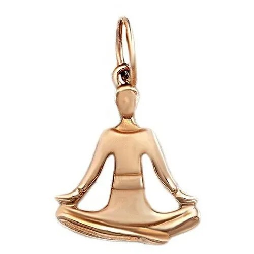 Подвеска The Jeweller, красное золото, 585 проба, золотистый