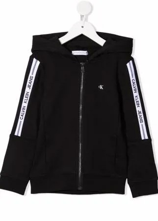 Calvin Klein Kids худи на молнии с логотипом