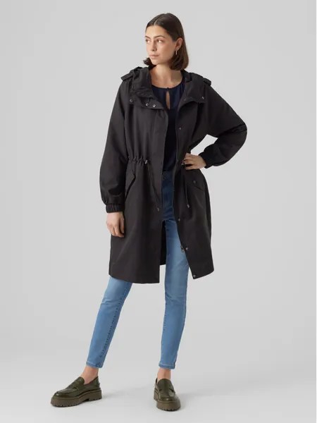 Парка стандартной посадки Vero Moda, черный