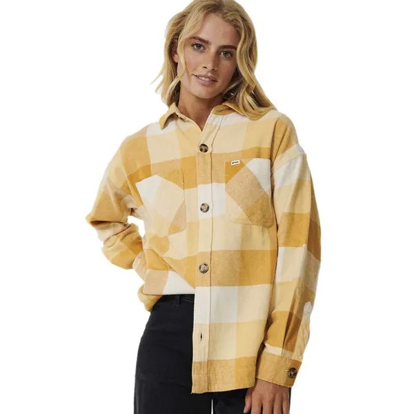 Рубашка Rip Curl La Isla Flannel, желтый