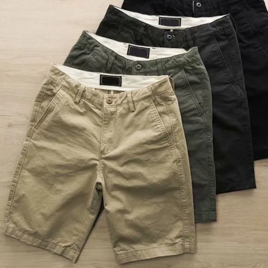 Потрясающие мужские брюки Slim Fit Отличная строчка Карманы Цветостойкие летние шорты