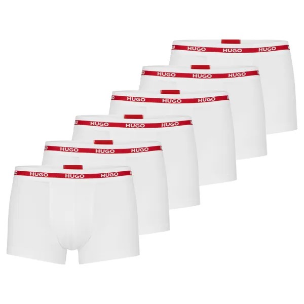 Боксеры HUGO Boxershort 6 шт, белый