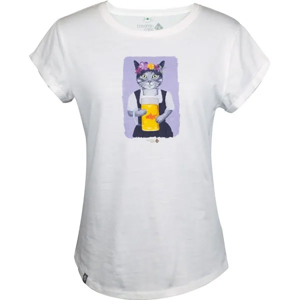 Женская футболка Cheers, Meowth Bavarian Caps, белый
