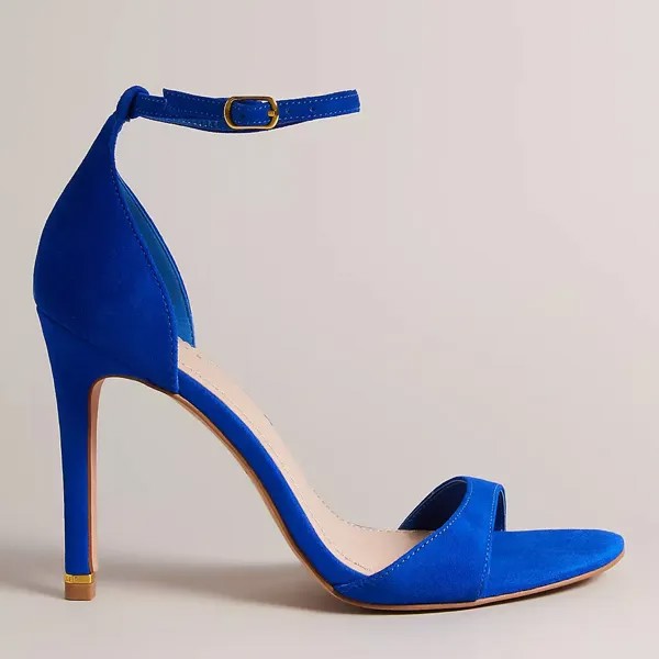 Босоножки Ted Baker Helmias Suede Heeled, синий