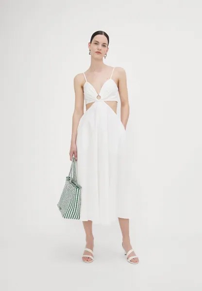 Летнее платье CUT OUT RING DRESS MICHAEL Michael Kors, белый