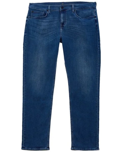 Прямые джинсы Slimmy Slim 7 For All Mankind, мультиколор