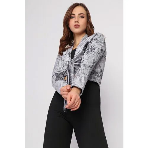 Пиджак Style Margo, размер 48, серый