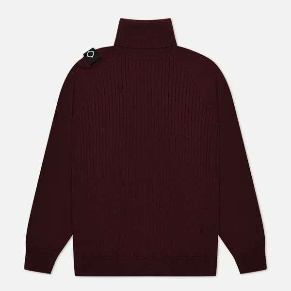 Мужской свитер MA.Strum Roll Neck бордовый, Размер XL