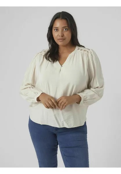 Блузка Vero Moda Curve, цвет birch