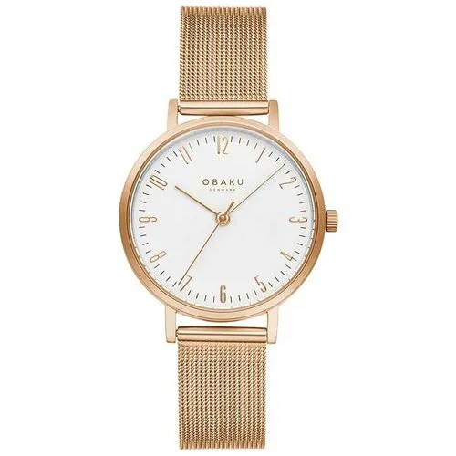 Наручные часы OBAKU Mesh, белый