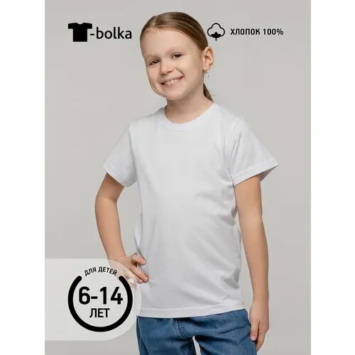 Футболка T-bolka Школа 2024, размер 12 лет