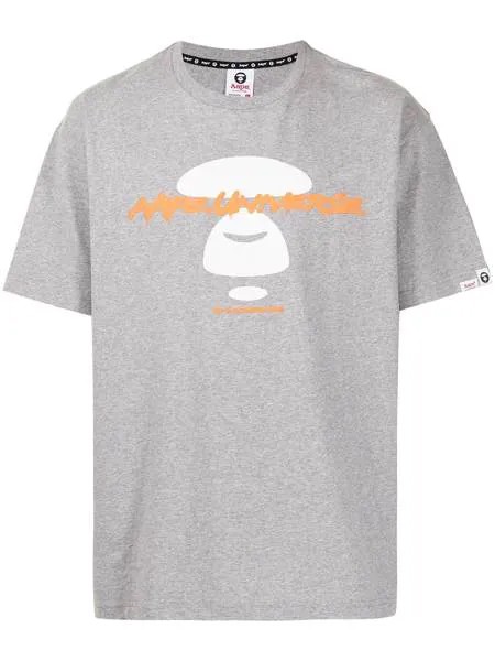 AAPE BY *A BATHING APE® футболка с логотипом