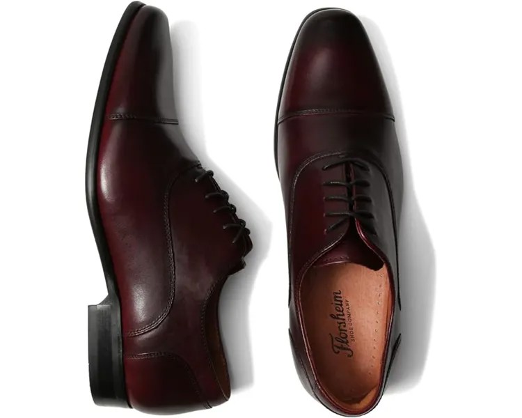 Оксфорды Florsheim Postino Cap Toe, цвет Wine Smooth