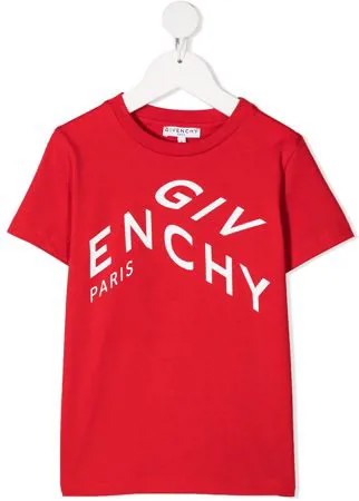 Givenchy Kids футболка с логотипом