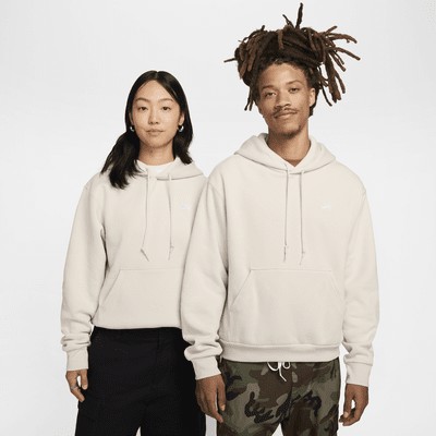 Худи Nike SB Fleece Pullover Skate Hoodie, цвет Light Orewood Brown/White