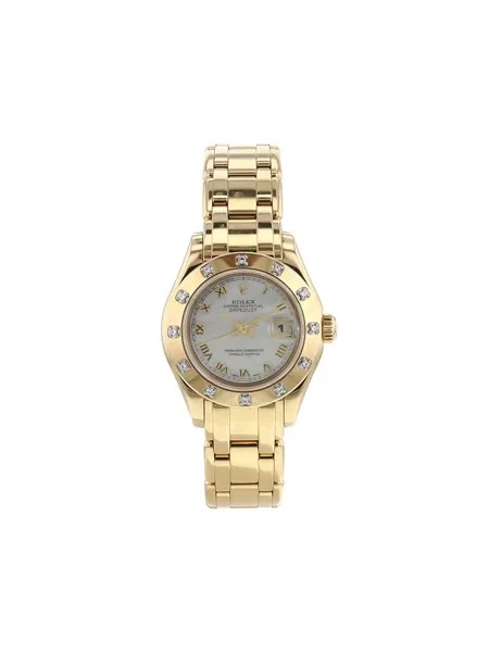 Rolex наручные часы Datejust Pearlmaster pre-owned 29 мм 1995-го года