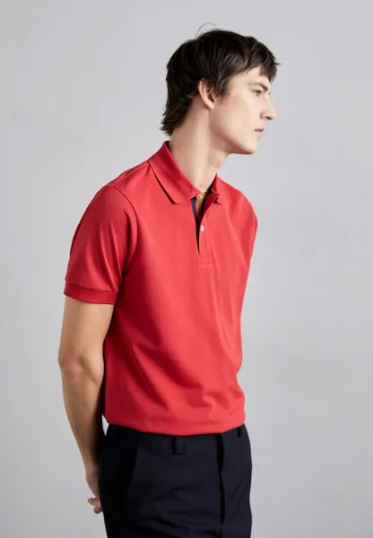 Рубашка-поло PLACKET Paul Smith, цвет red