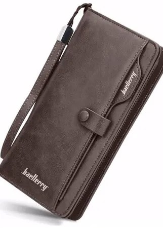 Мужское портмоне Baellerry Premium, цвет: коричневый