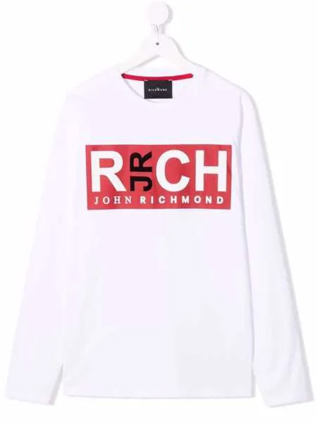 John Richmond Junior футболка с логотипом