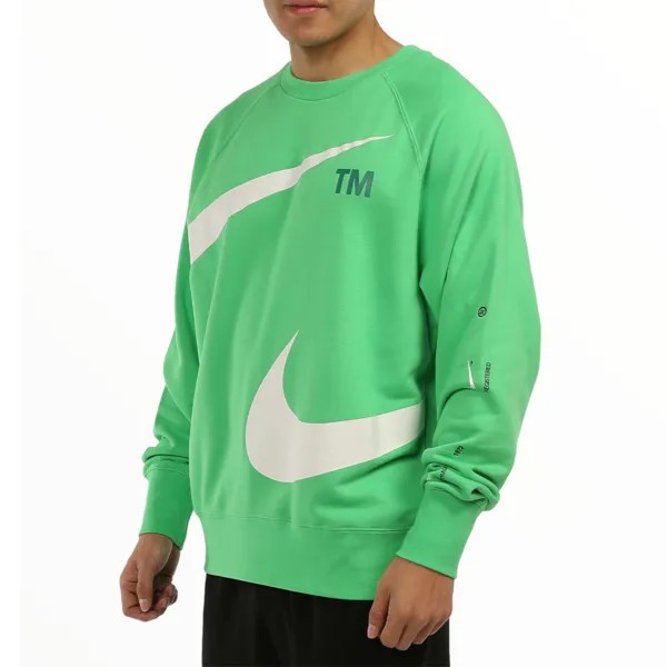 Свитшот Nike Swoosh, зеленый