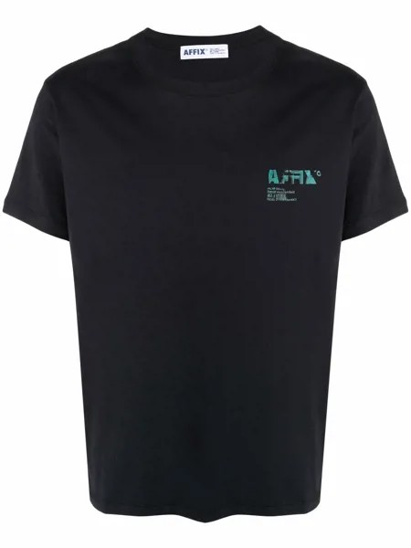 Affix футболка из органического хлопка с графичным принтом