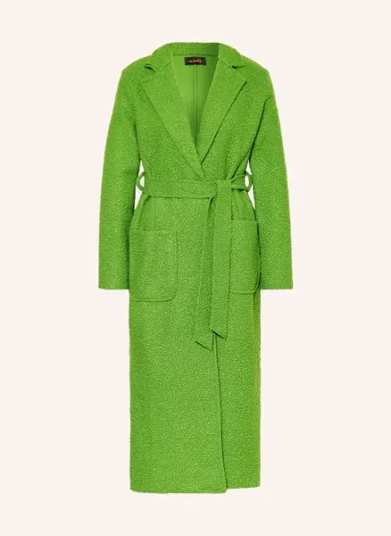 Пальто букле Miss Goodlife, зеленый