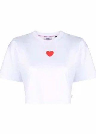 Gcds укороченная футболка с принтом