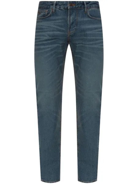 Emporio Armani джинсы облегающего кроя J06, синий