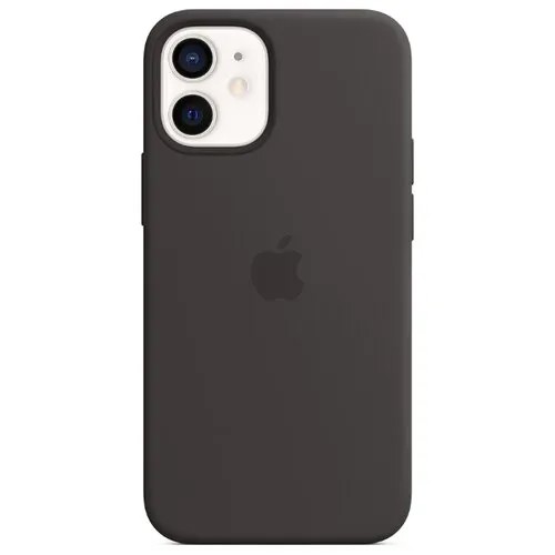 Чехол-накладка Apple MagSafe силиконовый для iPhone 12 mini черный