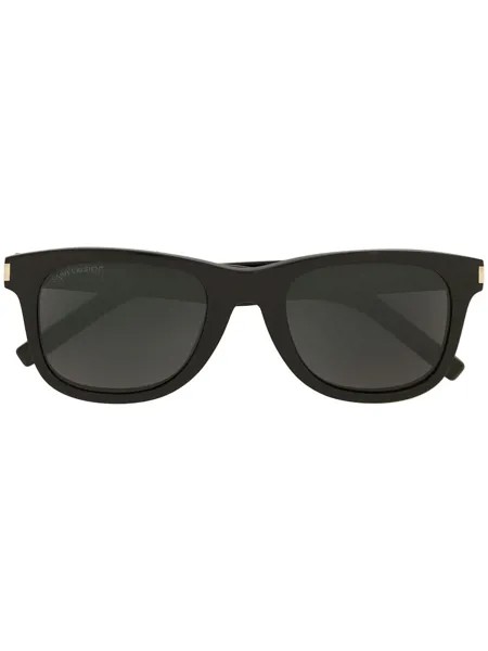 Saint Laurent Eyewear солнцезащитные очки в прямоугольной оправе