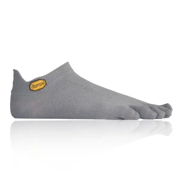 Носки Vibram FiveFingers Athletic No-Show Toe, серый