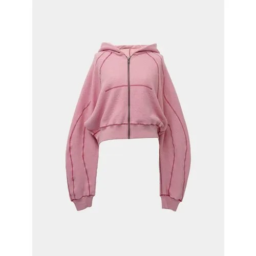 Худи Ottolinger Multiline Hoodie, размер XS, розовый