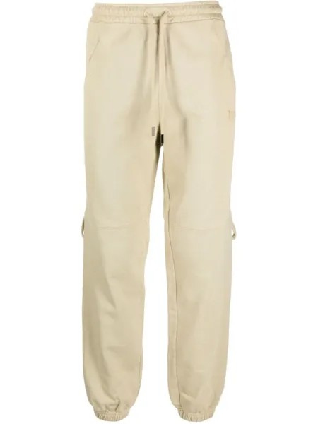 Jacquemus спортивные брюки Le Jogging Camargue, коричневый