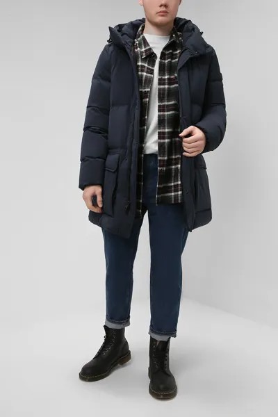 Парка мужская Woolrich CFWOOU0281MRUT2349 синяя S