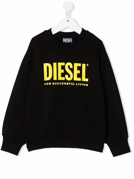 Diesel Kids толстовка с логотипом