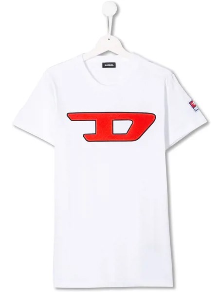 Diesel Kids футболка с логотипом