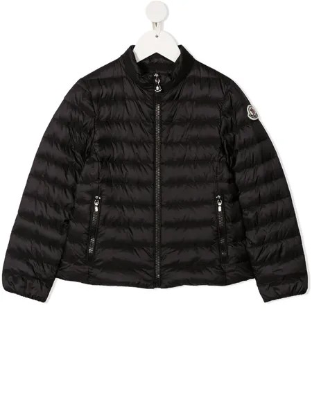 Moncler Enfant пуховик с воротником-воронкой