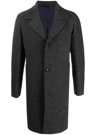MP Massimo Piombo однобортное пальто с заостренными лацканами