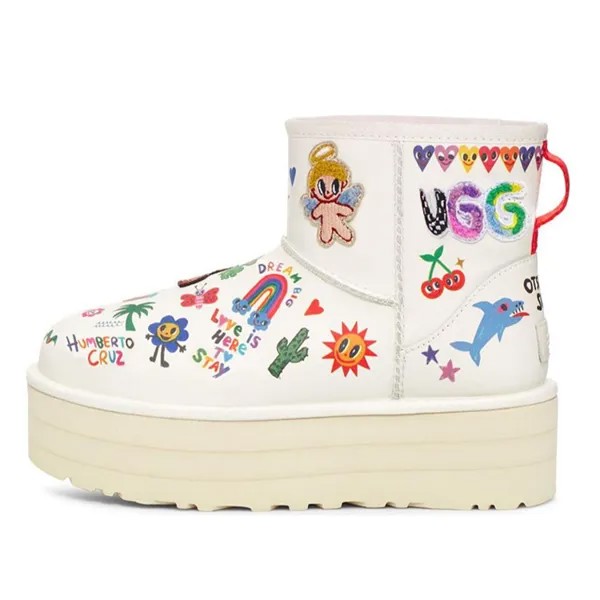 Классические мини-ботинки на платформе Pop Sketch женские Ugg