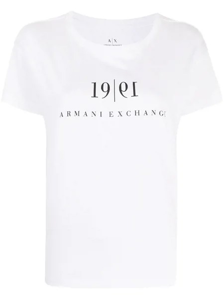 Armani Exchange футболка с логотипом