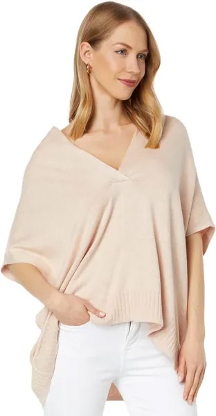 Свитер Lilla P Shawl Collar Poncho Sweater, цвет Wheat