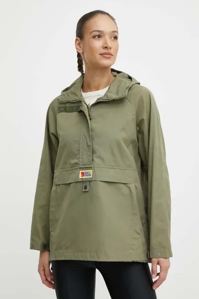 Куртка-анорак Вардаг Fjallraven, зеленый