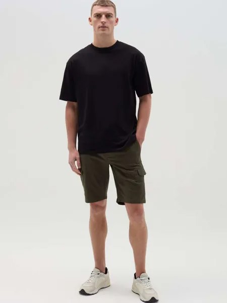 Шорты-Бермуды карго с кулиской Ovs, цвет army green