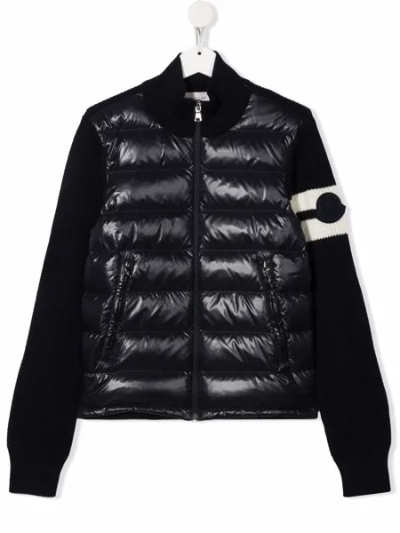 Moncler Enfant стеганый пуховик