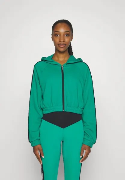 Толстовка WOMEN CROPPED HOODIE Nebbia, цвет green